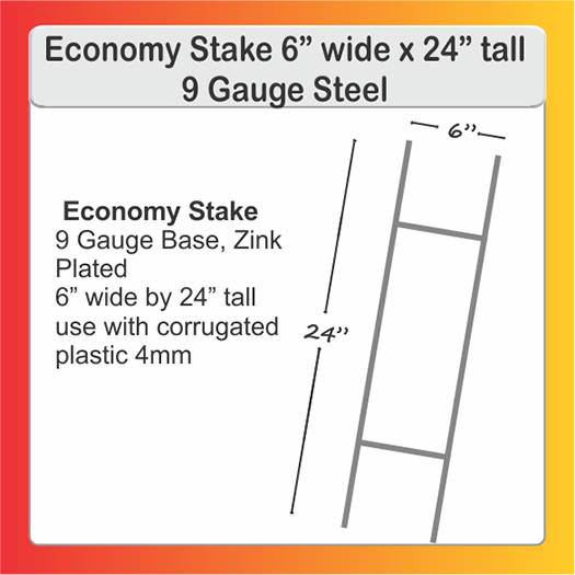 ECONOMY STAKES  24"