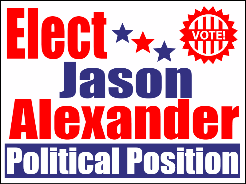 DELIVERY SIGNS, INC. Political Signs & Campaign Signs to win the