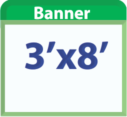 Select Banner 3'x8'