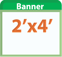 Select Banner 2'x4'